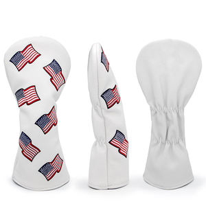 Funda de golf personalizada OEM de cuero PU ligero con diseño elástico para driver, con forro interior suave y antideslizante - Product Image 3