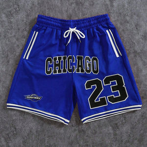 Shorts de sport pour homme, taille mi-haute, séchage rapide, respirants, avec cordon de serrage, décontractés, pour le cyclisme, en tissu Oxford - Product Image 6