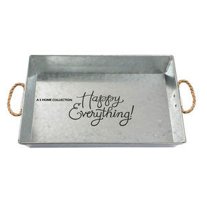 Bandeja de Regalo con Diseño Exclusivo de Estrella Negra, para Decoraciones Navideñas, Sublimación, Portátil - Product Image 5