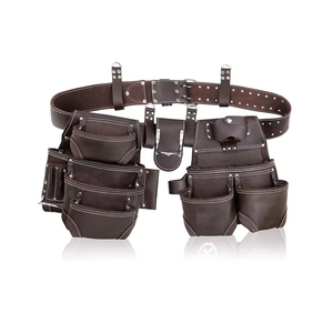 Professional Best Quality Tool Bag With Belt for Sale Premium Quality Men's PU Leather Tool <b>Kit</b> Belts - Product Image 1