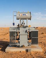 Transformador Trifásico Refrigerado por Aceite para Distribución de Energía 22 KV 433V con Cambiador de Tomas en Carga 1250 KVA ONAN/ONAF Refrigeración por Cobre