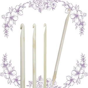 New Rustic Eco-Friendly Buffalo Horn Bone Needle Pointed Embroidery Needle <b>for</b> Wool & Yarn Durable Sewing <b>for</b> Tufting & Sewing - Product Image 1