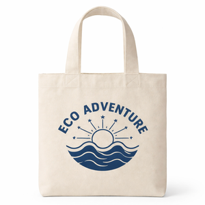 Bolsa de Mano de Lona de Algodón Premium de 300 g/m², Ecológica, Reutilizable, con Logotipo Personalizado, Resistente - Product Image 1