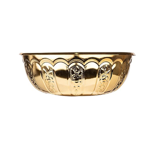 Cuenco de cobre auténtico turco para baño y pedicura, importado de la India. - Product Image 1