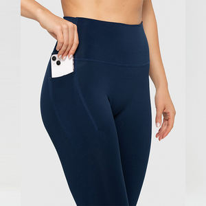 Nouvel Arrivage – Tenue de Sport Femme Taille Mi-Haute avec Poches Latérales, Séchage Rapide, Extensible – Vente Chaude en Gros, Personnalisable - Product Image 6