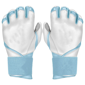 Durable High Quality Spandex/Polyester Leather Baseball Batting Gloves | Customized Color/Logo Strap Closure for Adults - Product Image 5