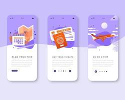 Application de réservation de vols pour chercher, comparer et réserver des billets d'avion avec des paiements faciles, une réservation sécurisée et des mises à jour en temps réel. - Product Image 2