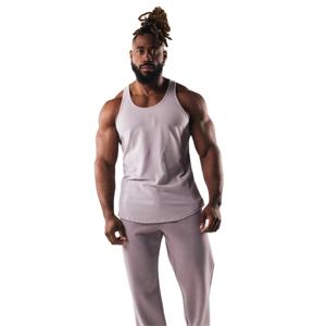 Camiseta sin mangas gótica personalizada para hombre, 100% algodón, transpirable, de secado rápido, de talla grande, ropa deportiva muscular con color y logotipo personalizados - Product Image 1