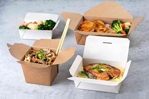 Cajas de Papel Kraft Personalizadas para Alimentos, Rectangulares, Autoarmables, Desechables, para Ensaladas y Comidas - Product Image 6
