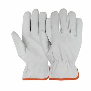 Best Performance Buffalo Grain Leather <b>Driver</b> Work <b>Gloves</b> Industrial Safety Work Protection Heat Resistant Gardening <b>Gloves</b> - Product Image 3