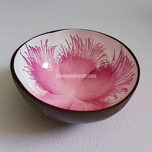 Tazón de Coco Hecho a Mano, Tazón de Cáscara de Coco Natural Ecológico para Cocina, Comedor, Restaurante, Decoración del Hogar - Product Image 6