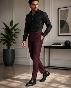 Pantalones de Vestir Formales de Negocios para Hombre Active Squad 2026, 100% Algodón, Corte Recto, Múltiples Bolsillos, Resistentes al Viento, Tácticos, Casuales, OEM - Product Image 3