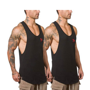 Débardeur Homme Solid Trader Tendance, Coupe Profonde, Côtés Ouverts, Style Stringer, Sélection Préférée des Passionnés de Gym - Product Image 2