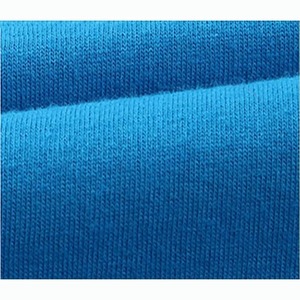 Camiseta de algodón para hombre, azul liso, manga corta, cuello redondo, corte regular, estilo casual, tejido de punto, diseño teñido liso - Product Image 5