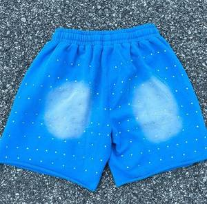 Pantalones Cortos Deportivos AUA para Hombre, Diseño de Lobo Estampado, Transpirables, de Poliéster, con Cordón Ajustable, Corte Regular para Adultos - Product Image 2