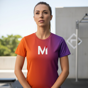 เสื้อยืดออกกำลังกายผู้ชายแบบถัก ระบายอากาศได้ดี ดีไซน์สปอร์ต ผลิตจากผ้าสแปนเด็กซ์/โพลีเอสเตอร์ ทนทาน รับออกแบบลายได้ - Product Image 6