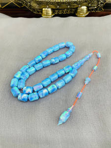 Cuentas de resina de lujo Tasbih pulido 33/99 Rosario islámico hombres Misbaha cuentas OEM Falak World Export para oración - Product Image 6