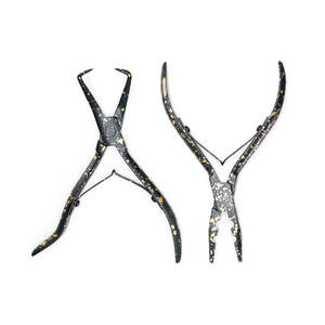 Juego de herramientas al por mayor para extensiones de cabello de salón: Alicates para quitar microanillos, crimpador de nano anillos, herramienta para abrir y cerrar anillos, separador de cabello para dedo. - Product Image 3