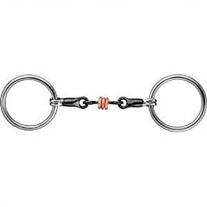 Stainless Steel Horse Bit With Copper <b>Roller</b> Loose Ring Design COPPER STARE <b>ROLLER</b> - Product Image 6