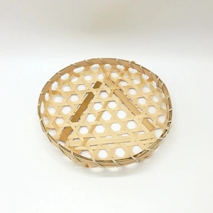 กล่องไม้ไผ่สานสองชั้นพร้อมฝาปิด สำหรับจัดเก็บและตกแต่ง - Product Image 4