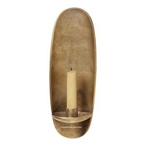 Porte-bougie mural portable en aluminium coulé recyclé, étanche, pour bougies votives, éclairage mural, Noël, écologique - Product Image 2