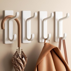 Gancho de Pared de Madera de Teca Natural, Diseño Minimalista, Venta al por Mayor, Moradabad, India - Product Image 5
