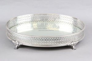 จานเสิร์ฟพร้อมกระจกทรงกลมดีไซน์หรูหราขายส่ง - Product Image 6