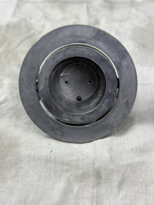 Boîtier de lampe LED en alliage d'aluminium moulé sous pression OEM d'usine, dissipateur de chaleur durable pour éclairage extérieur, pièces de fixation - Product Image 2