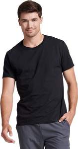 T-shirt surdimensionné personnalisé pour homme 100 % coton peigné respirant séchage rapide manches courtes décontracté grandes tailles coupe ample - Product Image 3