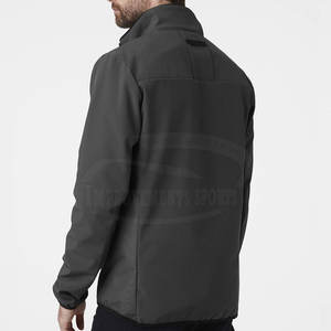 Veste softshell grande taille pour hommes pour l'extérieur et l'hiver Col montant - Product Image 4