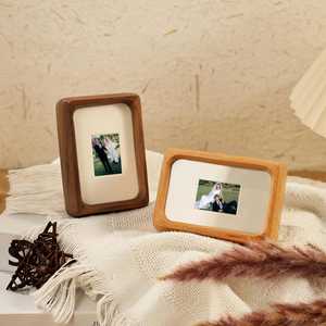 Handmade <b>Wooden</b> Photo <b>Frame</b> Magnets, Fridge Magnets for Photos, Home/Desk Decor, Custom <b>Picture</b> <b>Frames</b>, Cute Gift for Family/Hou - Product Image 3