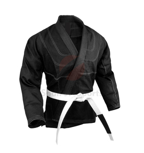 ขายส่งชุดชอยโอโรลแบบกำหนดเองได้ # ชุดยูโด/ยิวยิตสู 18 Black Skies MMA Grappling Fightwear Bjj สำหรับฝึกซ้อมและแข่งขัน - Product Image 3