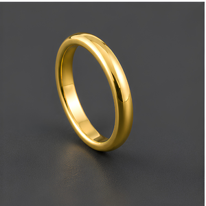 AJRETAIL 14K Gold Classic Engagement <b>Ring</b> for Everyday Wear Anniversary & Party Occasions Size 5 0.62g - Product Image 3