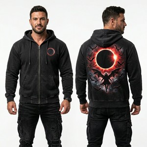 Sweat à capuche en coton biologique écologique pour homme, streetwear personnalisé et durable, pull à capuche vierge de haute qualité, fabrication en usine - Product Image 3