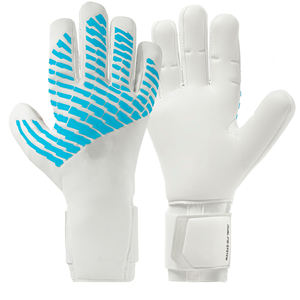 Guantes de Portero de Fútbol Personalizables de la Gama Profesional 2020 de MADNI LEATHER INDUSTRIES, Material de Malla Popcorn, Cierre de Gancho y Bucle - Product Image 1