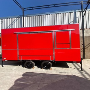 High Quality Mobile Food Trailer For Coffee Burger Pizza And Snack Service With Functional Kitchen Equipment And Customer - Product Image 4