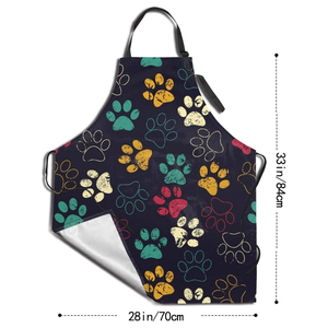 Delantal Sublimado con Logotipo Personalizado al por Mayor, Servicio ODM de Alta Calidad, Delantal de Cocina Moderno, Nuevo Estilo - Product Image 4