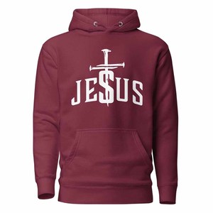 Sudadera con Capucha de Felpa de Algodón Premium para Hombre, Mujer y Jóvenes, con la Frase 'Jesus Is My Hope', Ropa de Fe, Universidad, Colegio, Venta al Por Mayor, Personalizada - Product Image 6