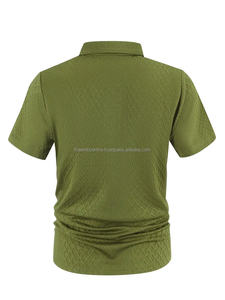 Precio al por mayor camiseta de los hombres baratos logotipo personalizado superventas de secado rápido hombres camiseta polos, polos de los hombres - Product Image 4