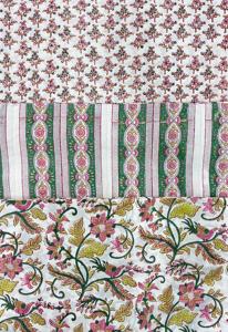Tissu en coton imprimé à la main avec motifs de blocs en bois indiens, idéal pour la décoration intérieure – Fournisseur direct d'usine - Product Image 6