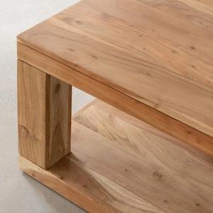 Table basse carrée Vandana Nimbus Sereno en bois d'acacia - Product Image 2