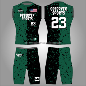 7v7 Uniform High Quality <b>Compression</b> With American 7on7 Jersey Sleeveless New Sublimated Flag Football Uniform - Product Image 1