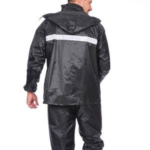 Waterproof <b>Rain</b> Suit Set Heavy Duty Raincoat <b>Jacket</b> and Pants for Outdoor Work Durable All Weather Protection - Product Image 2
