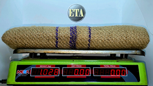 Bolsa de yute de 10205.83 decigramos por bolsa, peso estándar, tipo B, de 44 x 26.50 pulgadas, con dobladillo de 6x8 HD en la boca, cosida en seco, OHDS, HKL H - Product Image 2