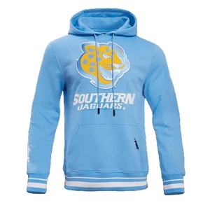 100% sudaderas con capucha de algodón azul cielo hermandades Universidad Logo diseño impreso Anti-retráctil de punto de talla grande sudaderas para hombres - Product Image 1