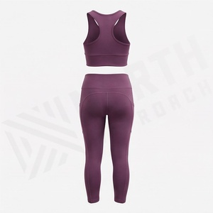 Conjunto de Shorts de Yoga Premium sin Costuras para Mujer, Spandex/Nylon Antibacterial, Cintura Elástica, Tallas Grandes, Ropa Deportiva para Gimnasio y Entrenamiento - Product Image 2