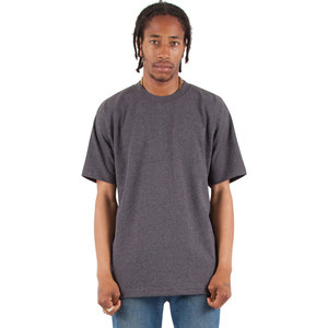 Camiseta de algodón grueso de alta densidad de 7.5 oz para hombre, cuello redondo, estampada en serigrafía, corte holgado, venta al por mayor, personalizable - Product Image 5