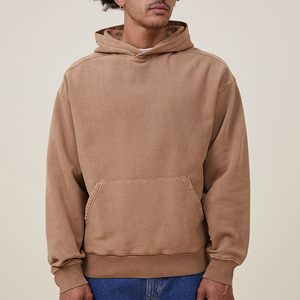 Sudadera con Capucha para Hombre, Felpa Francesa, Hombros Caídos, Sudadera con Capucha Oversize con Estampado Personalizado - Product Image 5