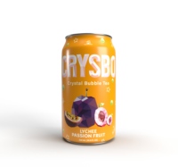 Mevrouw Hong Crystal Boba Thee Druif Perzik Passievrucht Smaken OEM Leverancier 2026