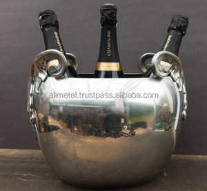 Customizable Unique Design Steel & PC Indoor/Outdoor Party Wine Cooler Unique Metal Champagne Bucket <b>Beer</b> Storage Customizable - Product Image 5